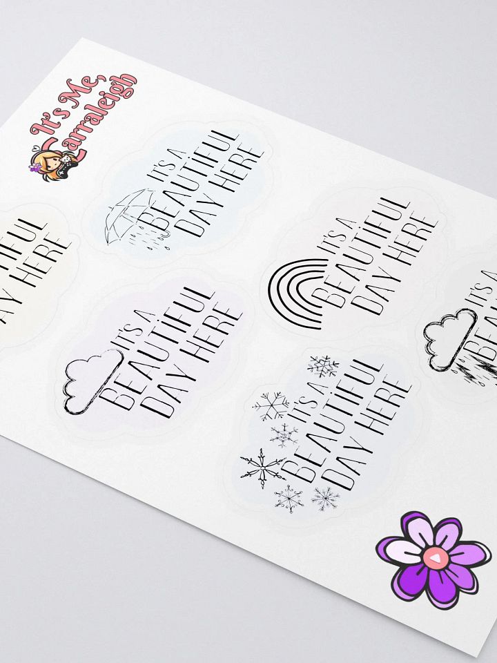 Beautiful Day Sticker Sheet product image (2)