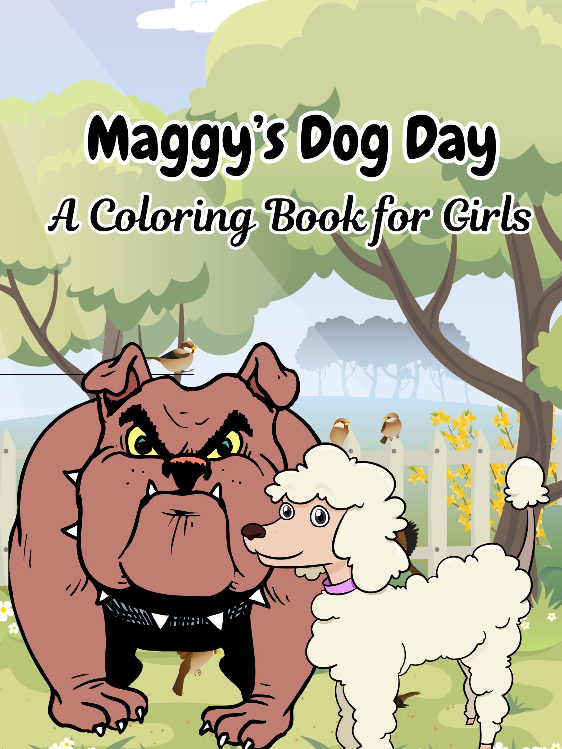Maggy's Dog Day A Coloring Storybook for Girls product image (1)