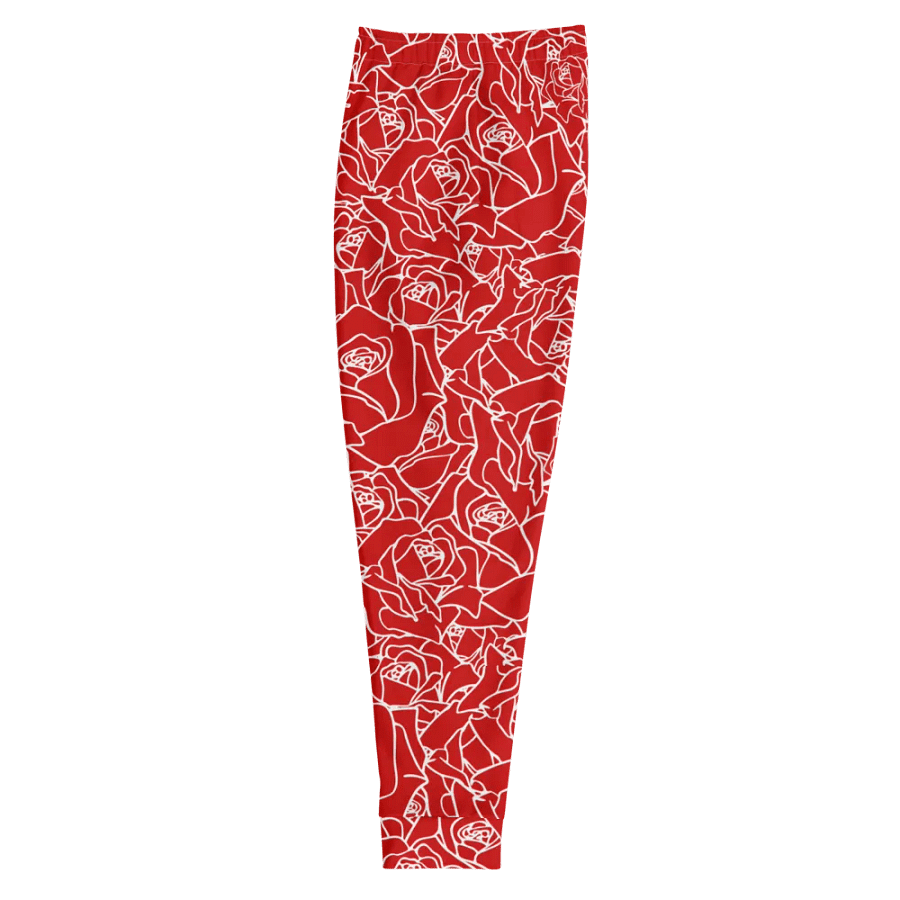 Loads of Roses · red-white joggers product image (6)