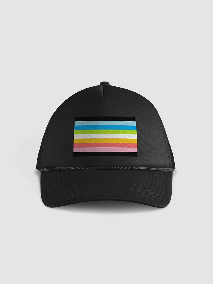Queer Pride Flag - Foam Trucker Hat product image (1)