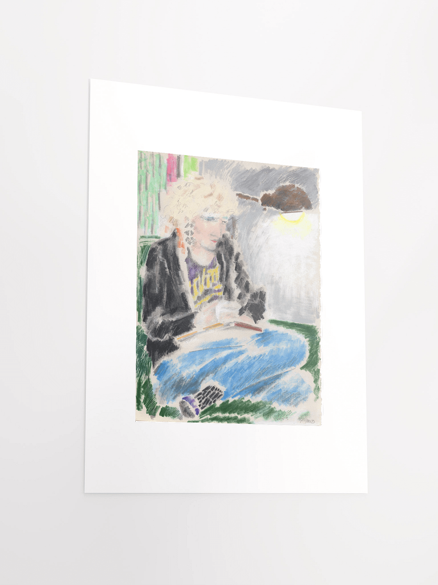 Woman Writing 1988 print product image (4)