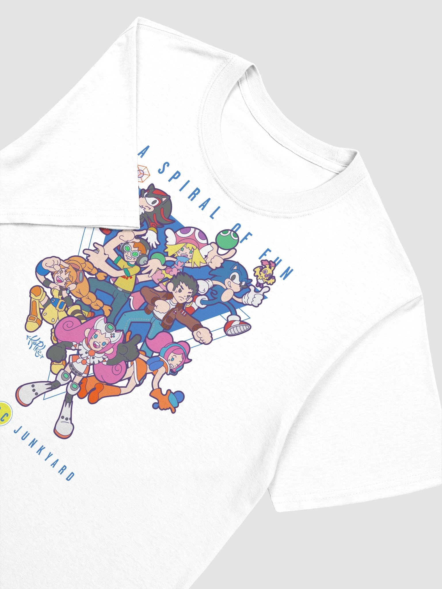 A Spiral of Fun T-shirt - The DC Junkyard x From Ashes to Fire product image (2)