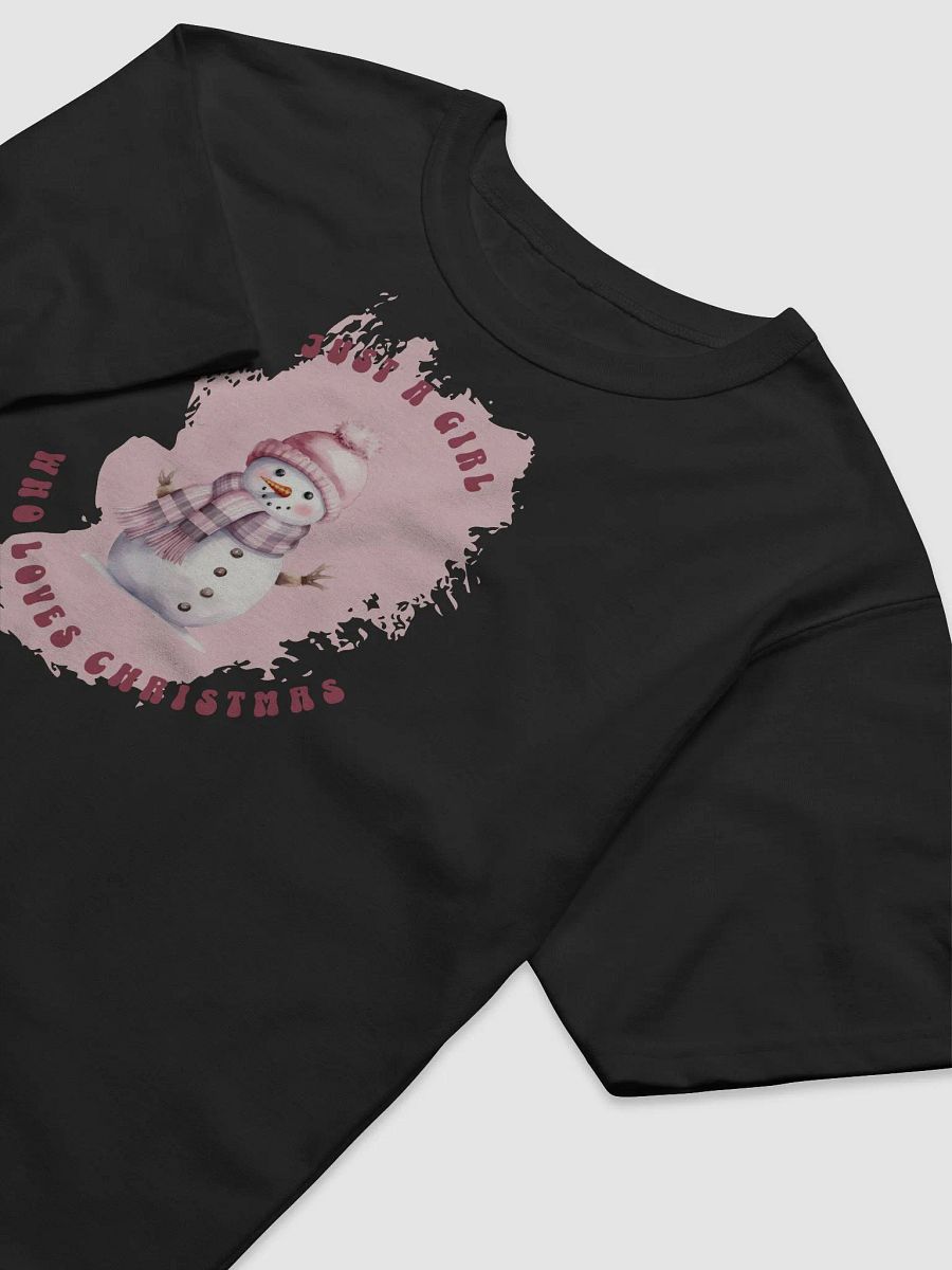 Just a Girl Who Loves Christmas Tee product image (4)