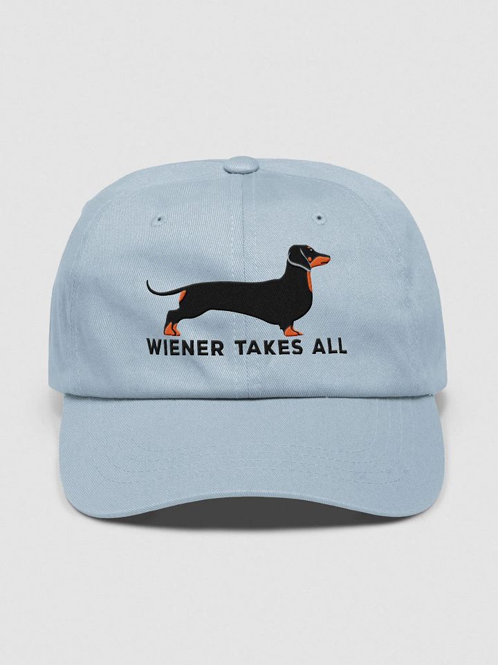 Wiener Takes All Classic Dad Hat(Embroidered) of a Dachshund product image (9)