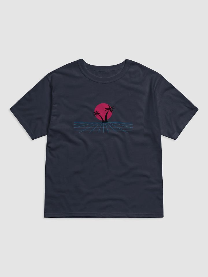 Retro Sunset Palm Trees T-Shirt product image (1)