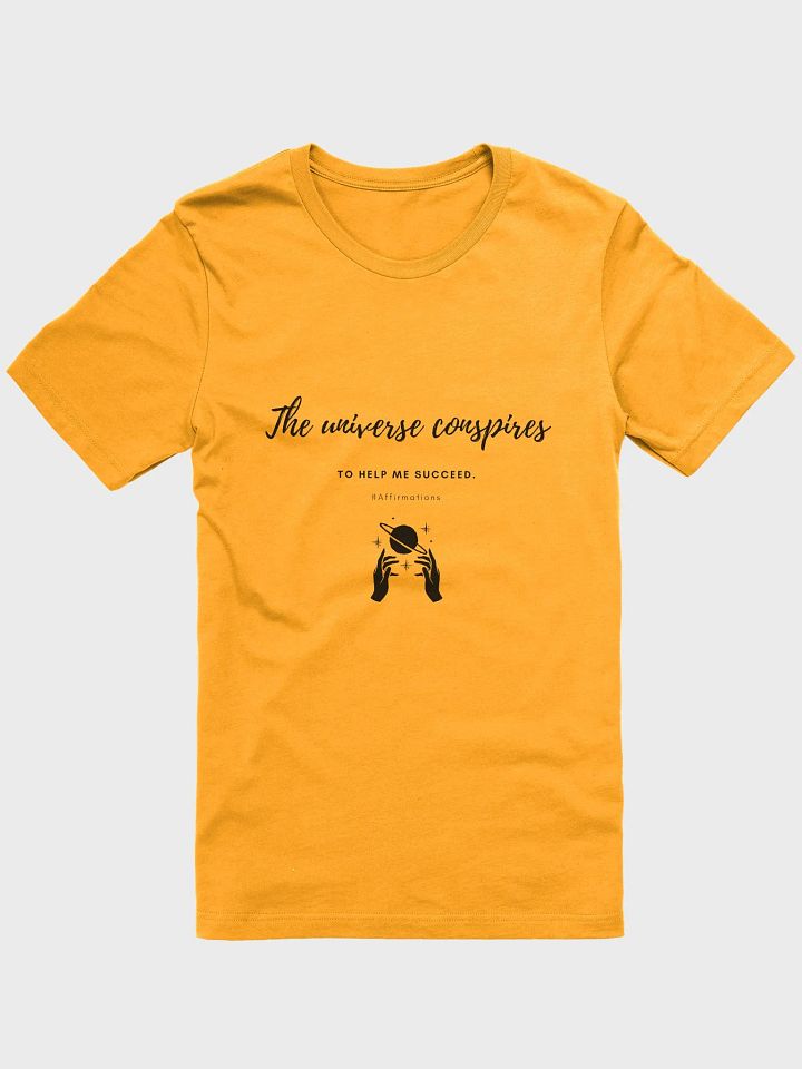 The universe conspires Dark Unisex Super soft T-Shirt product image (1)