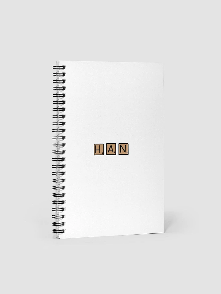 Scrabble Han notebook product image (1)