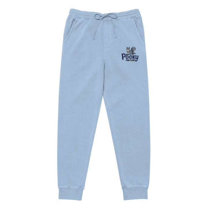 Pooky Fan Club Embroidered Premium Pigment Dyed Joggers product image (2)