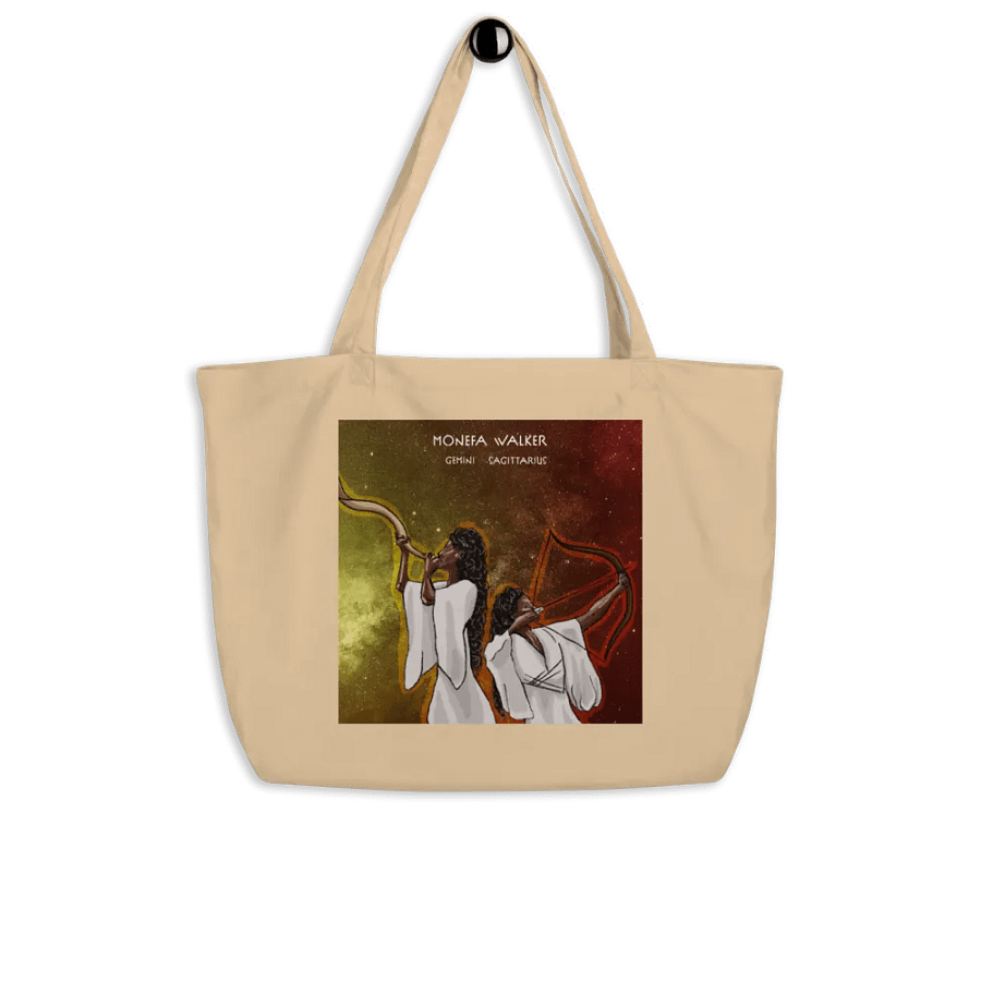 Eco-conscious Organic cotton tote bag product image (4)