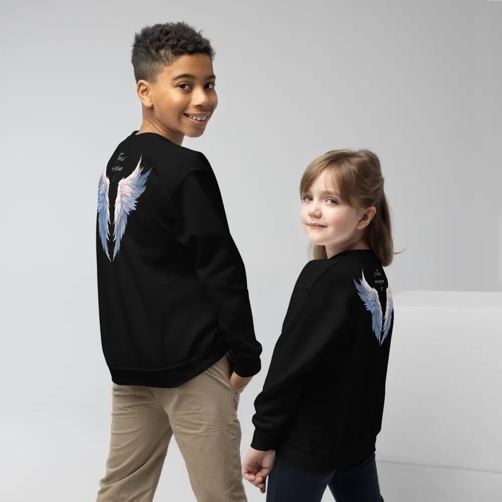 Feathered Whimsy Youth Sweatshirt product image (11)