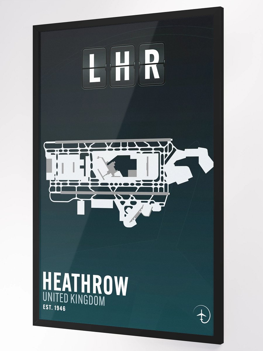 London LHR Poster (Framed) product image (3)