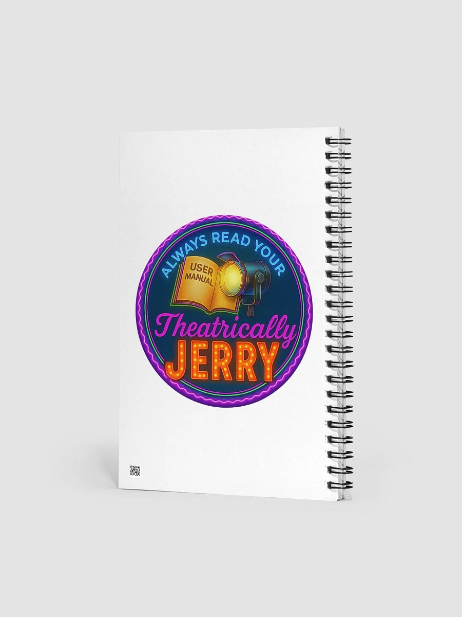 Limited Edition Theatrically Jerry Dual Logo Spiral Notepad product image (2)