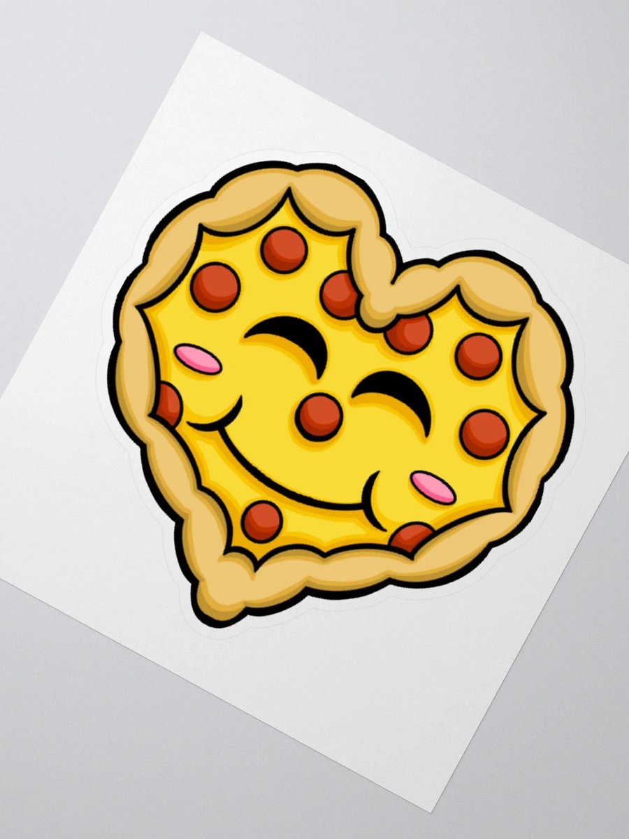 PIZZA HEART STICKER product image (4)