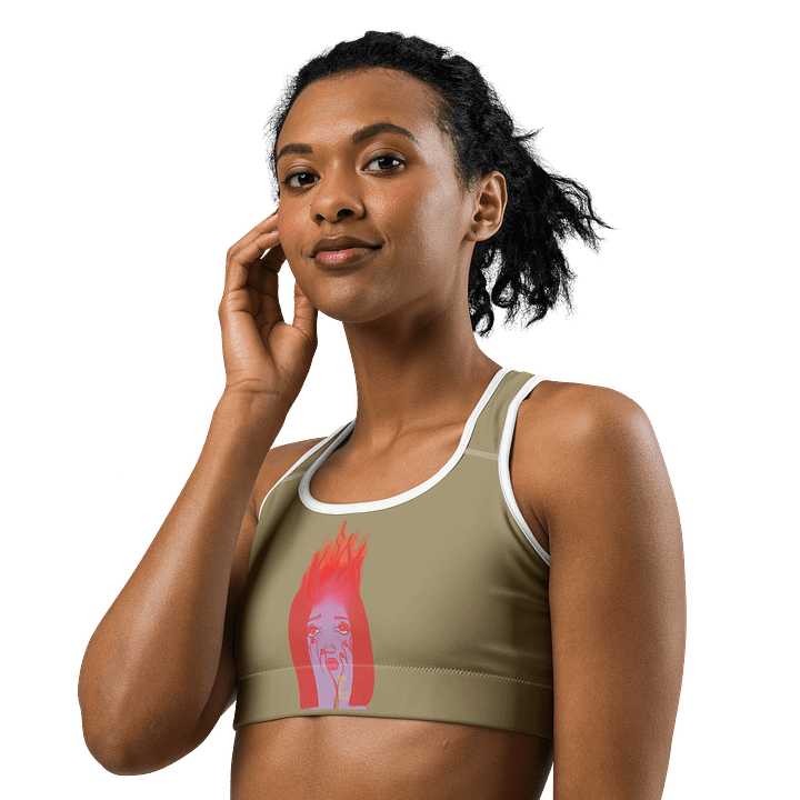 "Up in Flames" Sports Bra product image (2)