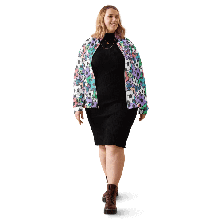 Yay Sports Soccer Football All Over Print Bomber Jacket product image (2)