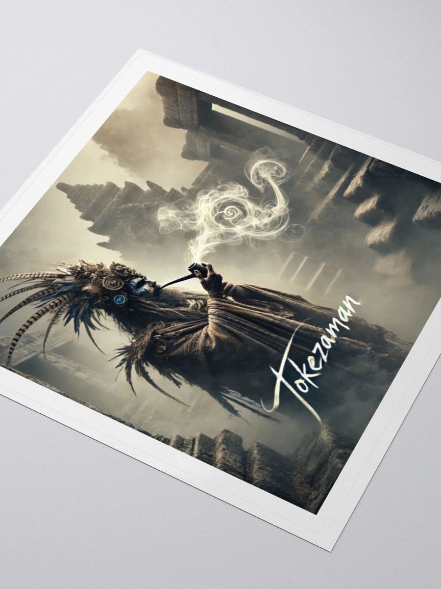 Shaman Smoke Kiss Cut Stickers product image (3)