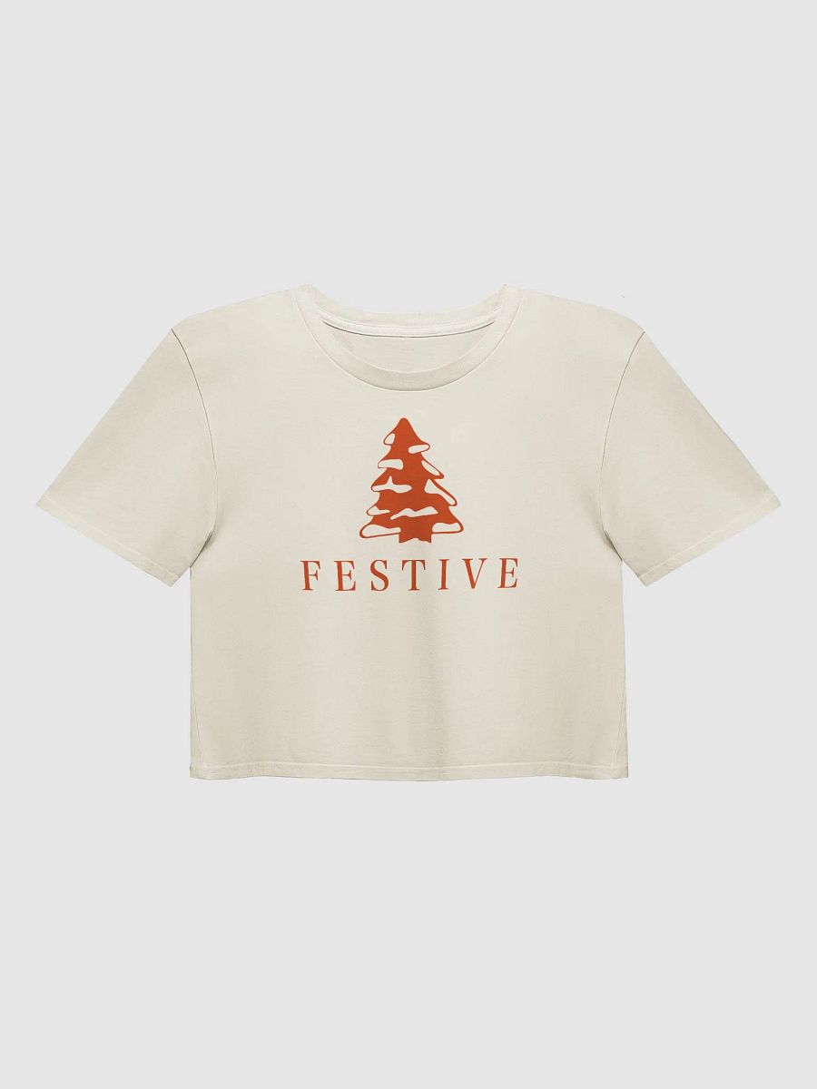Festive Christmas Tree Crop Top product image (18)