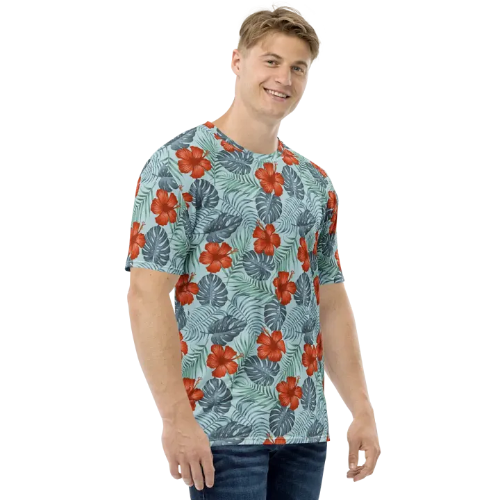 Palm Paradise | Crew Neck T-Shirt product image (2)