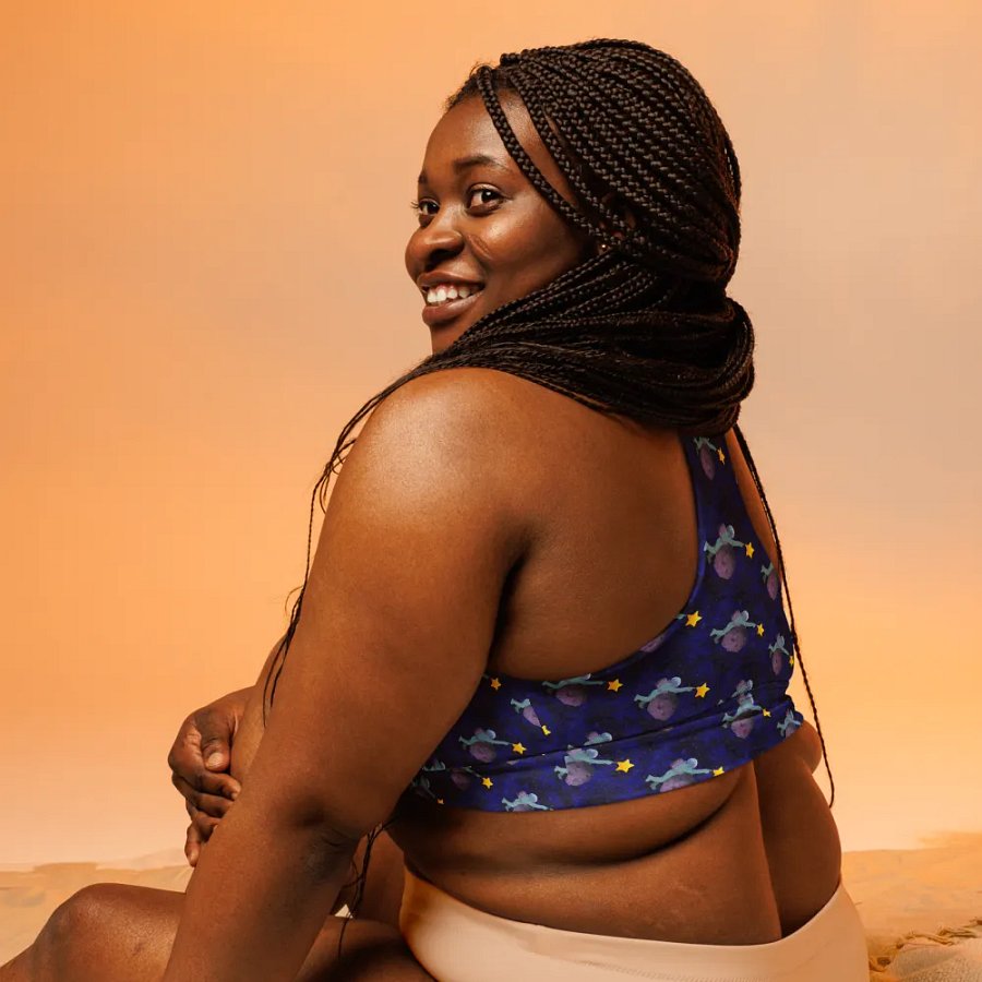 Reach for the Stars longline sports bra product image (9)