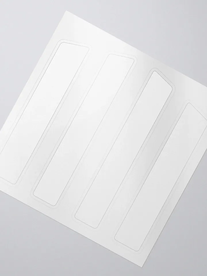 HFG Grill Logo Sticker (White) product image (2)