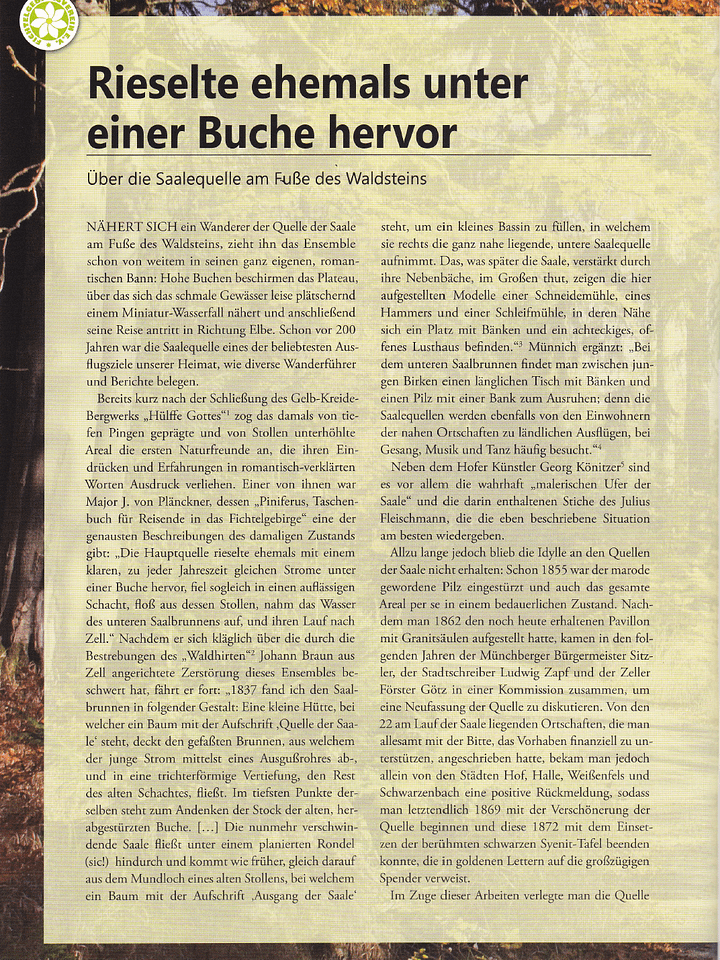 Die Quelle der Saale product image (1)