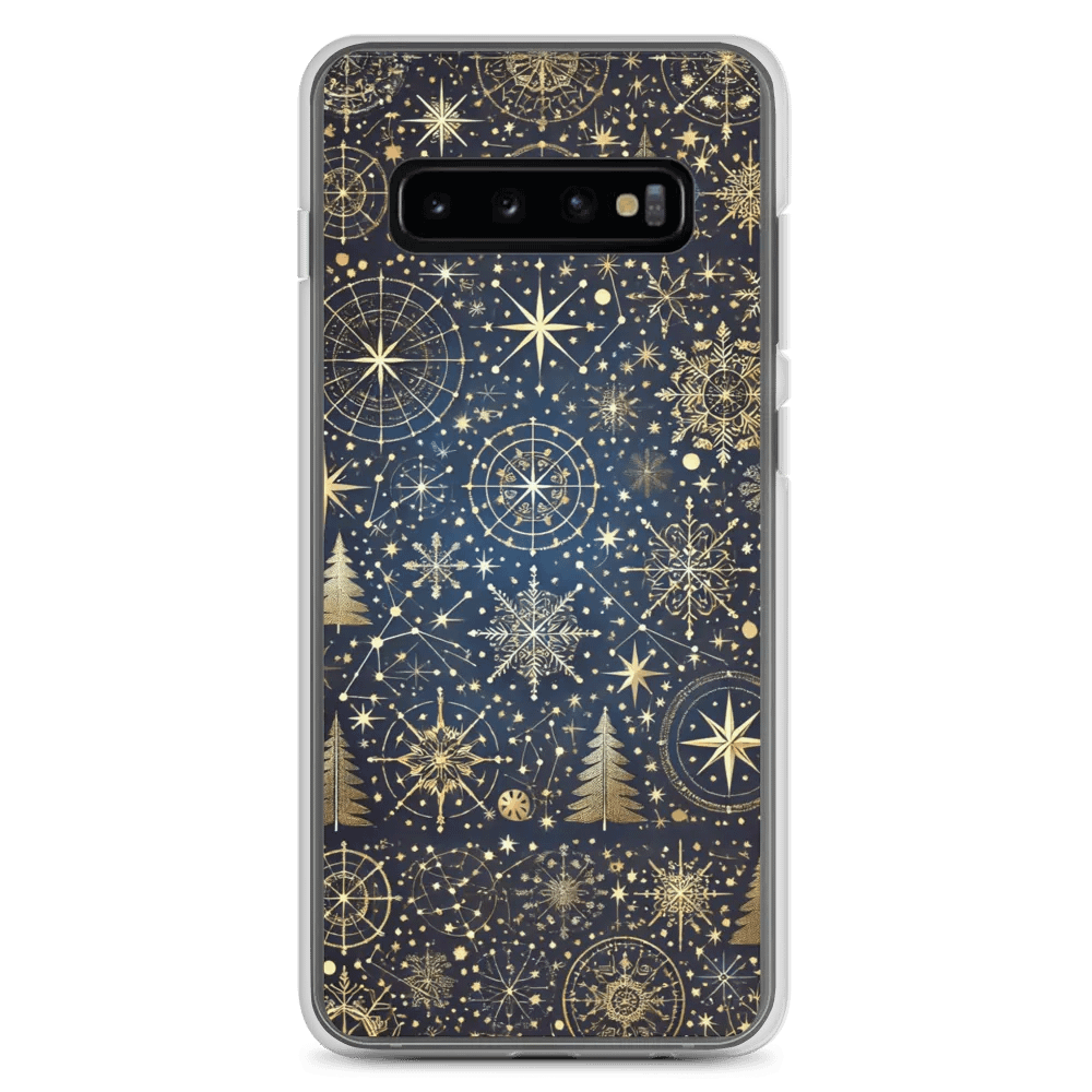 Festive Gold Snowflakes Samsung® Case product image (2)