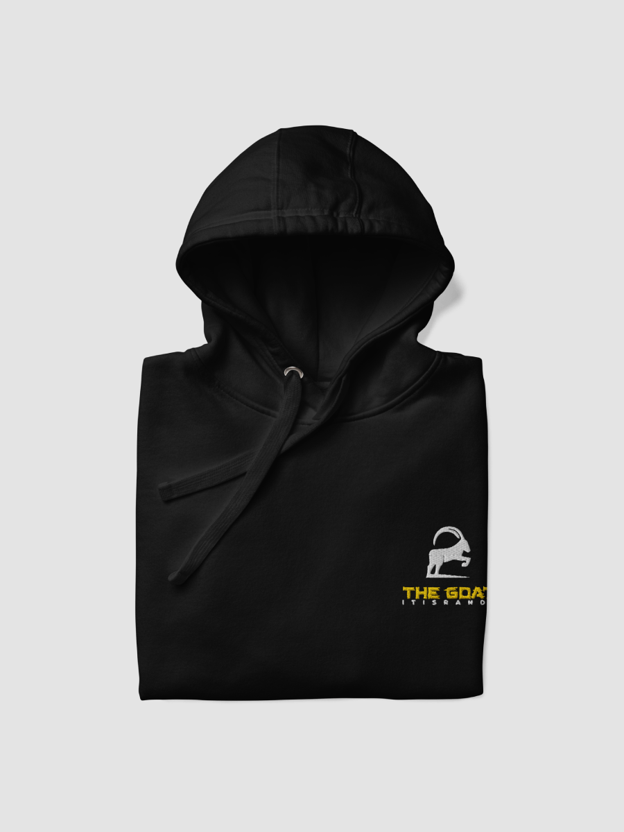GOAT HOODIE WITH STITCHED LETTERS product image (6)