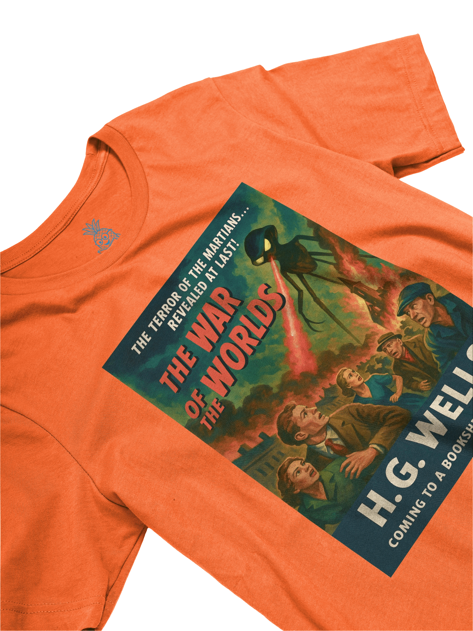 "The War of the Worlds" 1950's Faux Retro Film Poster H.G. Wells Unisex T-Shirt product image (51)