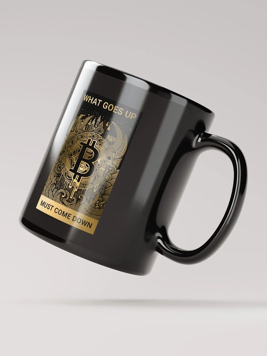 Bitcoin - What goes up must come down (gold) product image (2)
