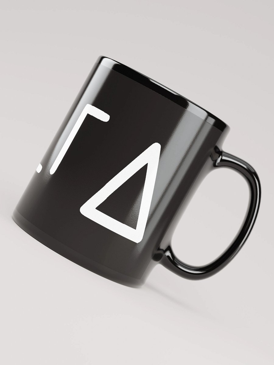 DELTA Mug Text Wht/Blk product image (7)