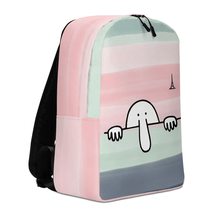"Kilroy" All-Over Print Minimalist Backpack product image (2)