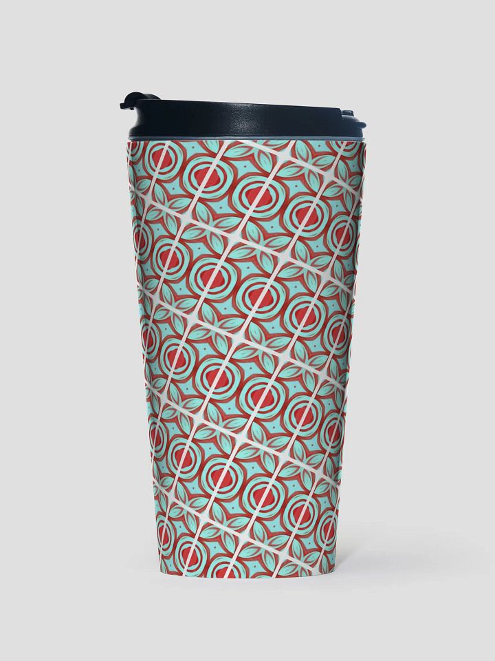 Blue & Red Diagonal Travel Mug product image (2)