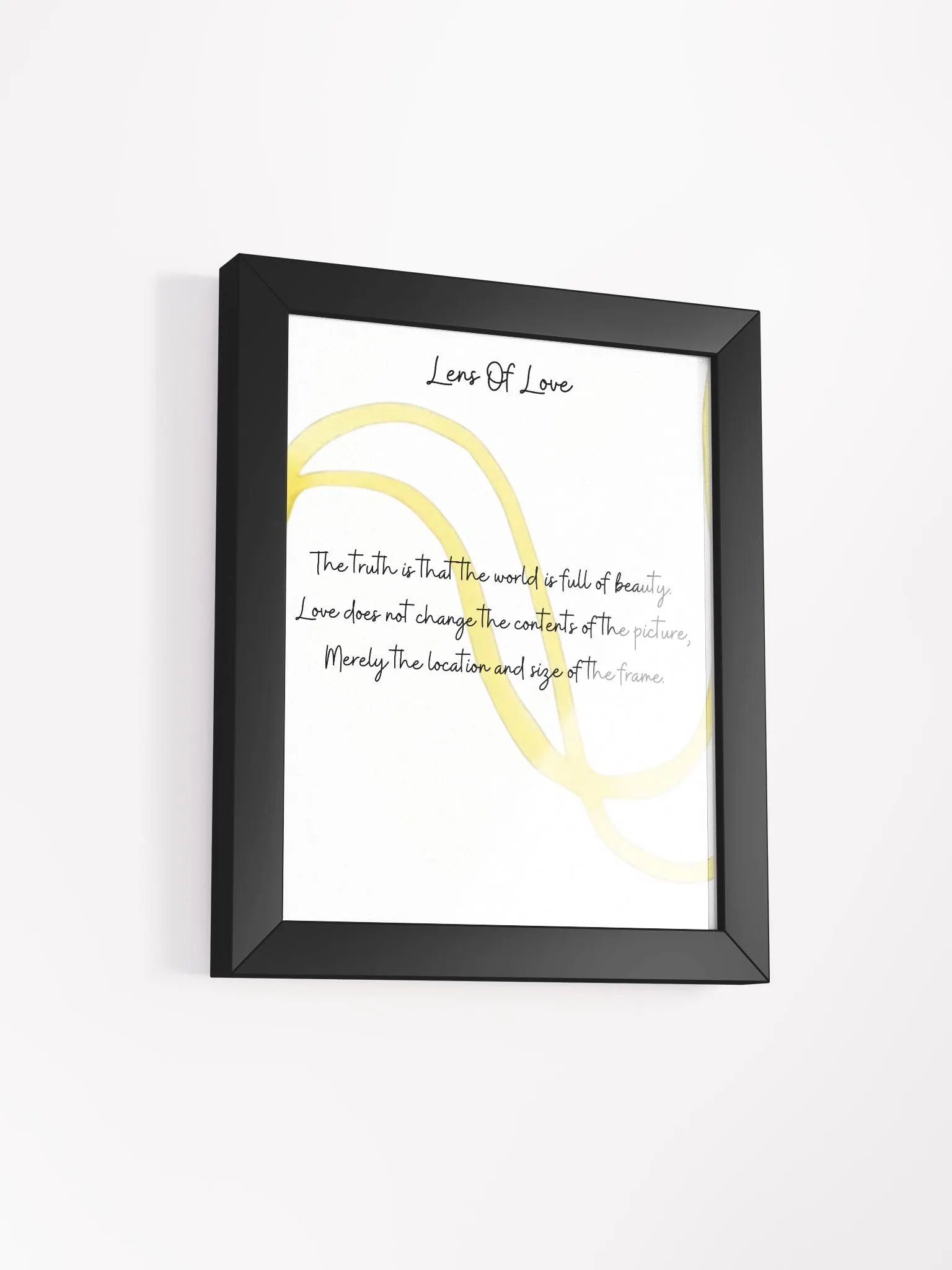 Lens Of Love Poster product image (2)
