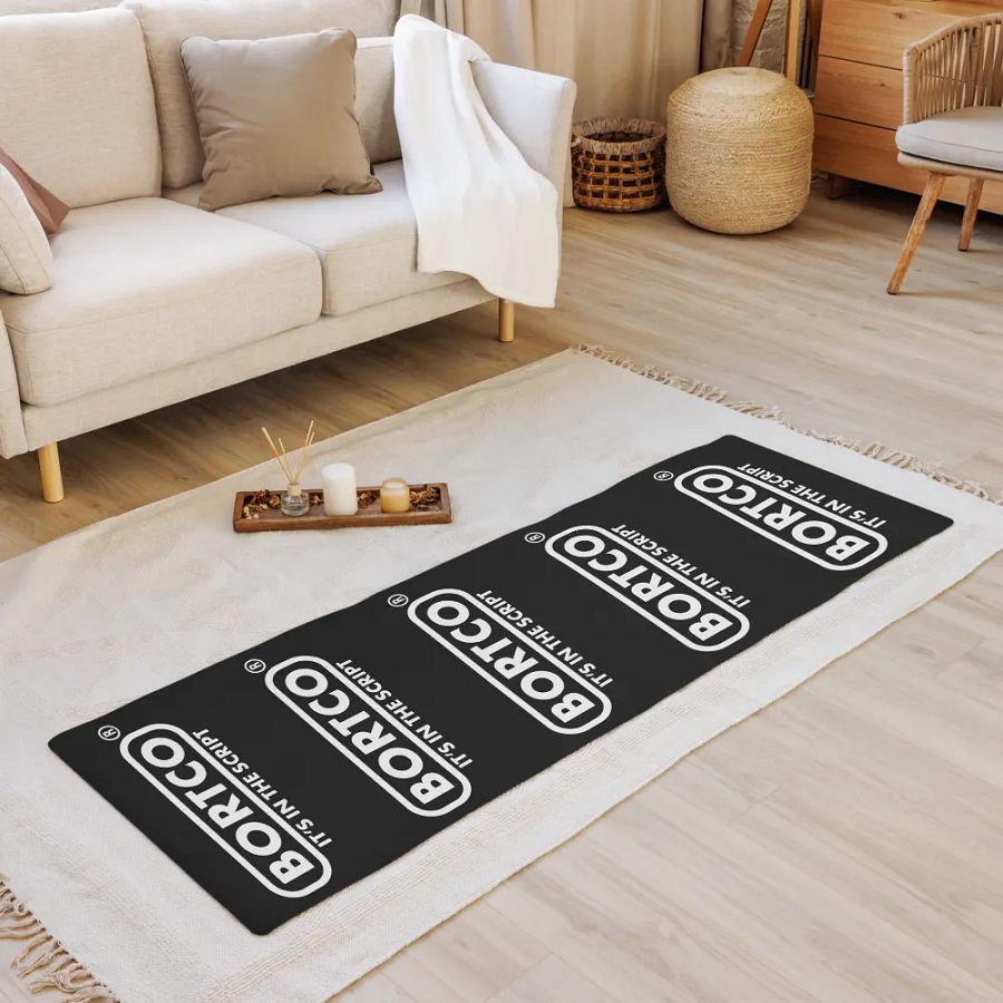 Bortco Yoga Mat Black Repeat product image (8)