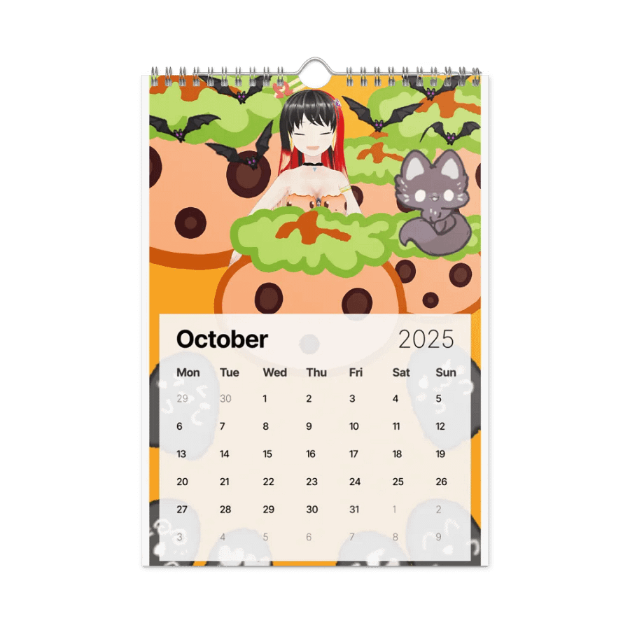 KokoMain 2025 Wall calendar product image (12)