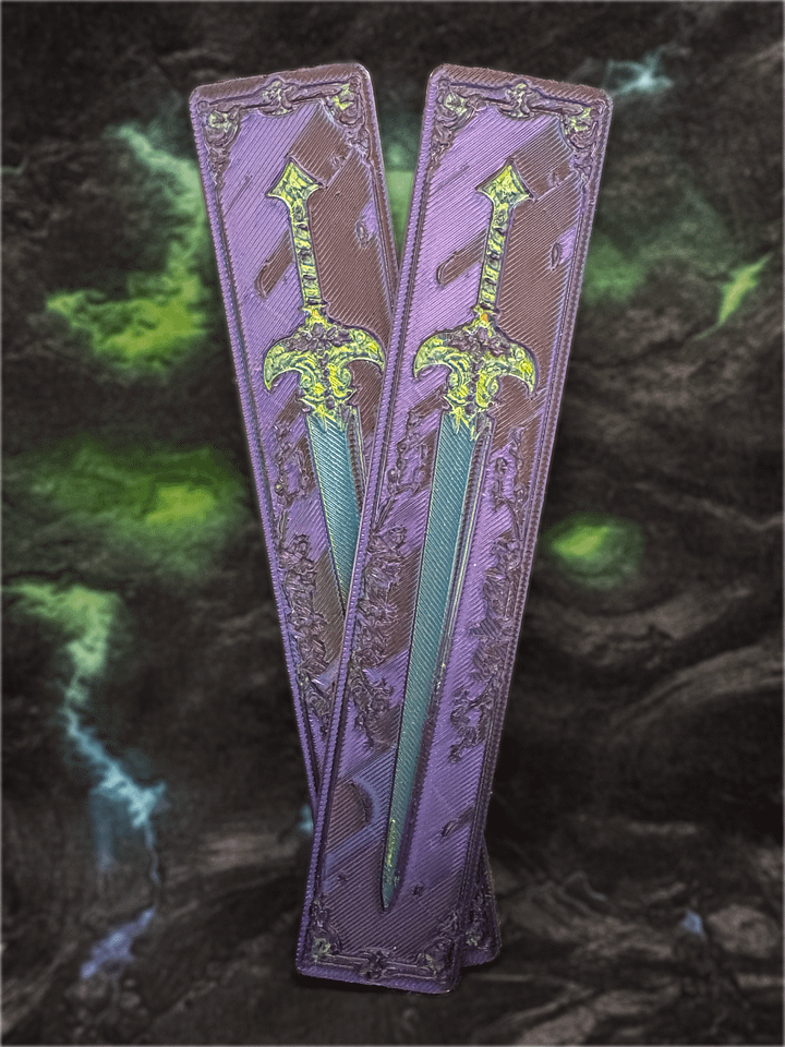 Floral Broad Sword Bookmark product image (1)