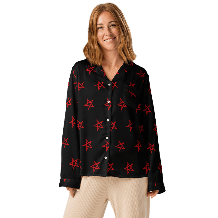 Stellar Dreams Women's Long Sleeve Pajama Top product image (1)