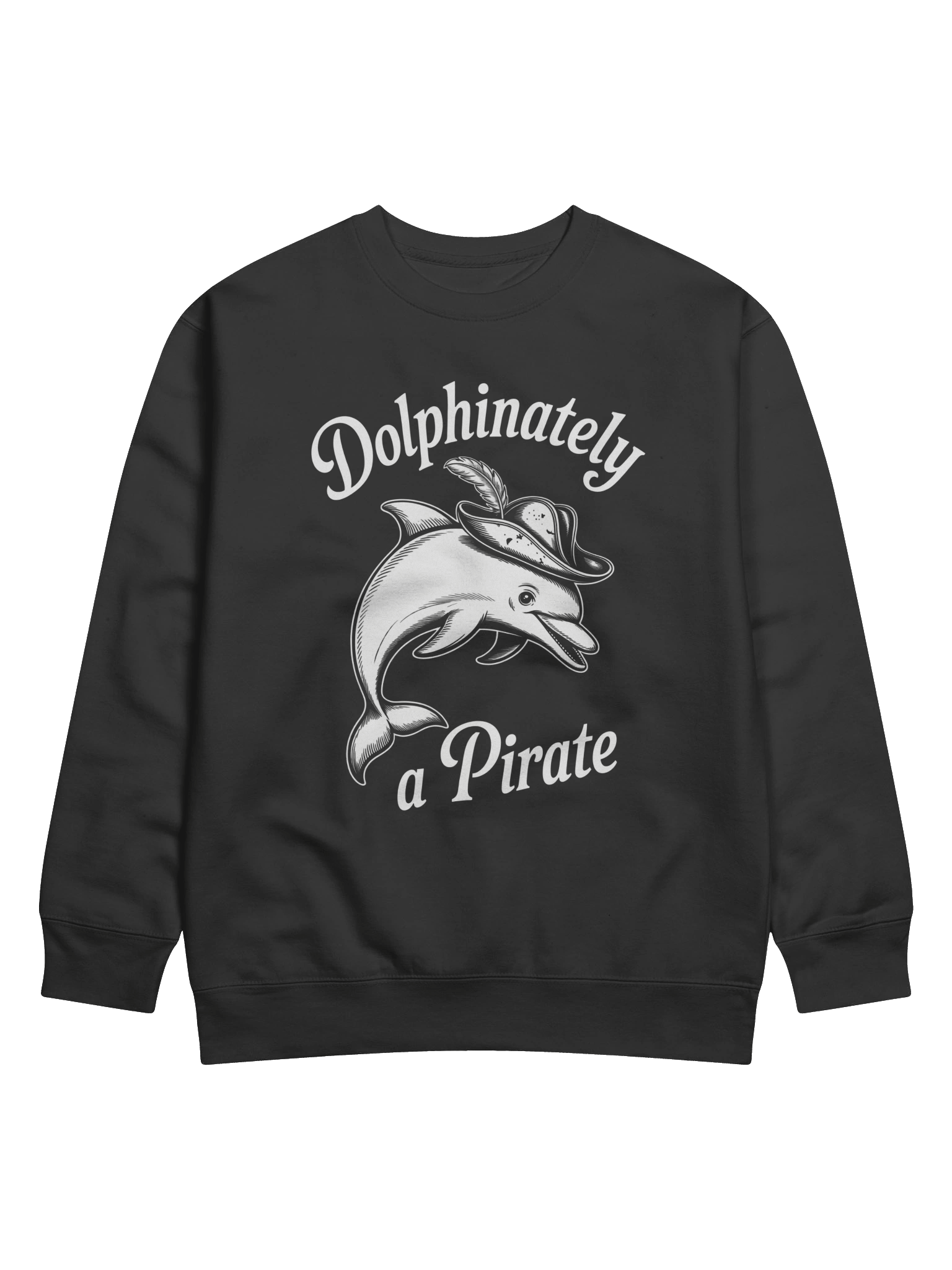 Dolphi-nately a Pirate Premium Sweatshirt product image (1)