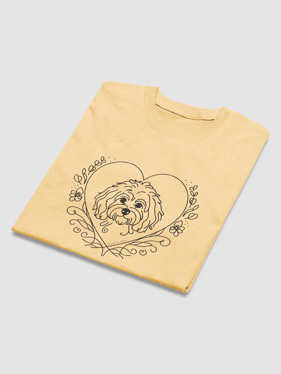Amor de 4 Patas - Camiseta de Malha Pesada Unissex Adulto - Lizzie Fofinha product image (3)
