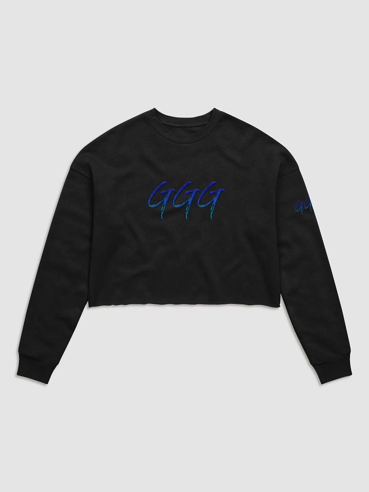 GGG Logo Fleece Crop Sweatshirt product image (3)
