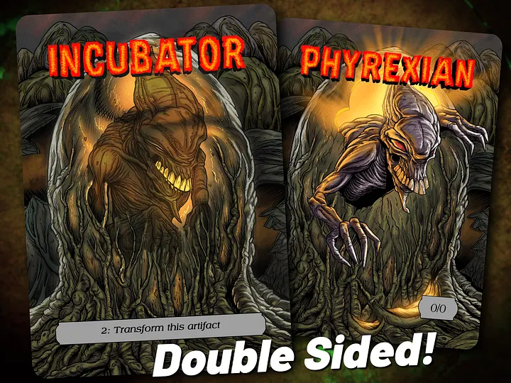 Incubator Double Sided Full Art Token product image (1)