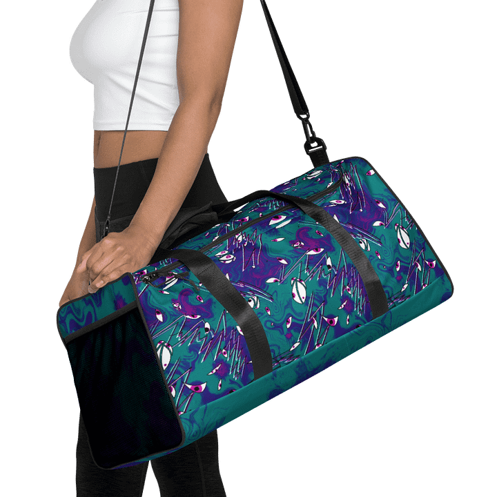 Eyes and Lightning Magic Duffle Bag (Overdose Colours) product image (2)