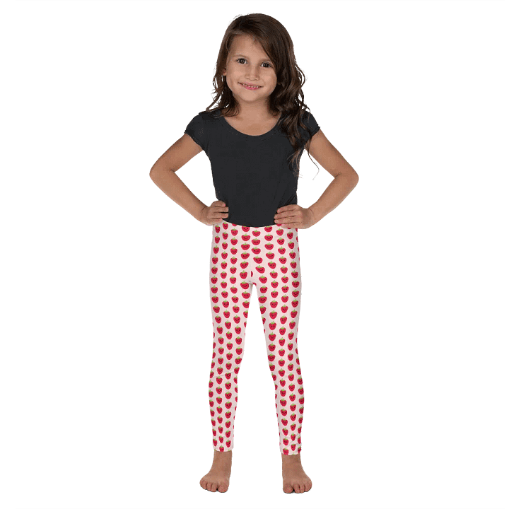 Smiley Happy Strawberry Girl's Leggings product image (1)