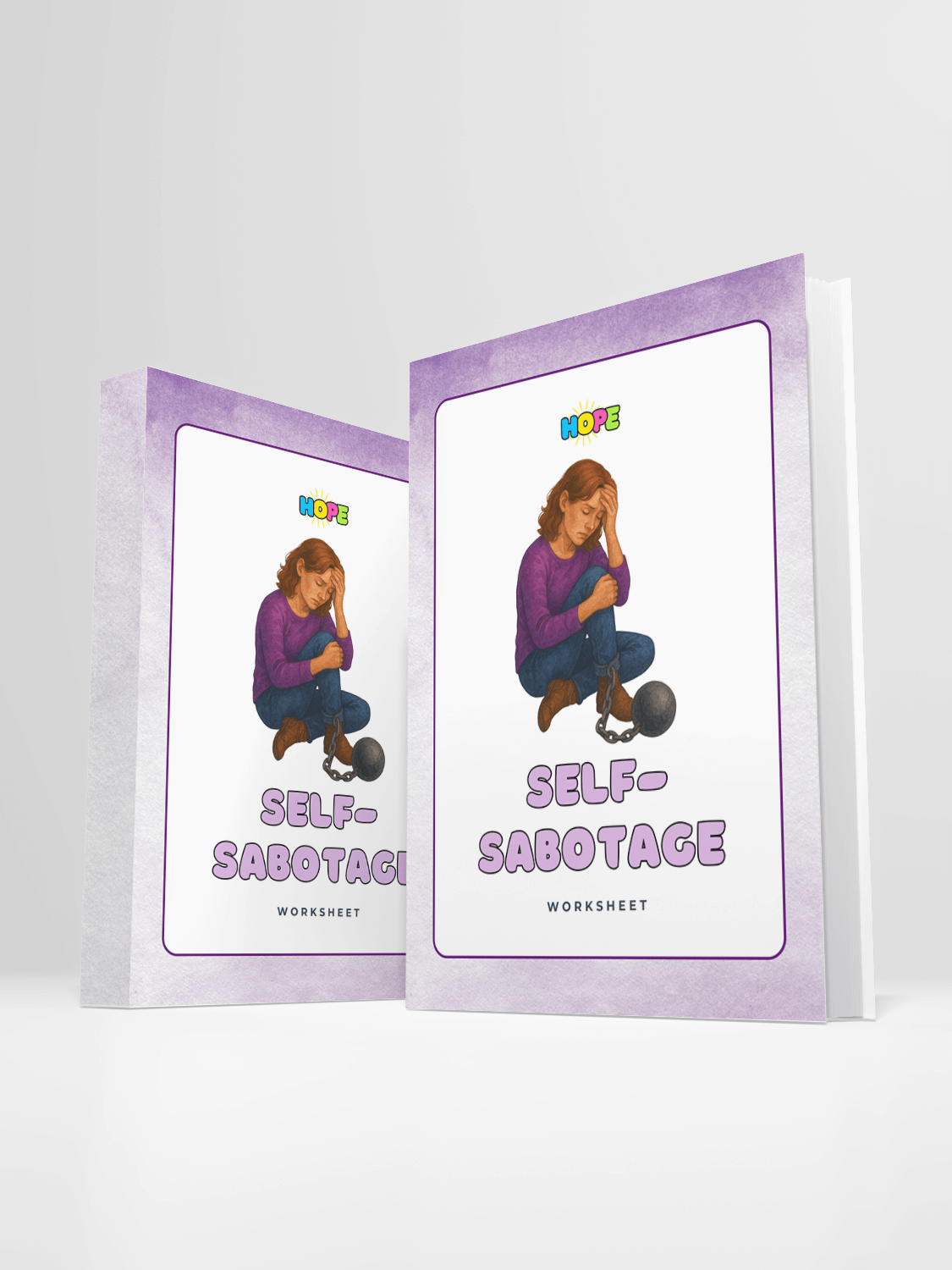 Stopping Self-Sabotage: A Guided Worksheet to Recognize and Shift Harmful Patterns product image (1)