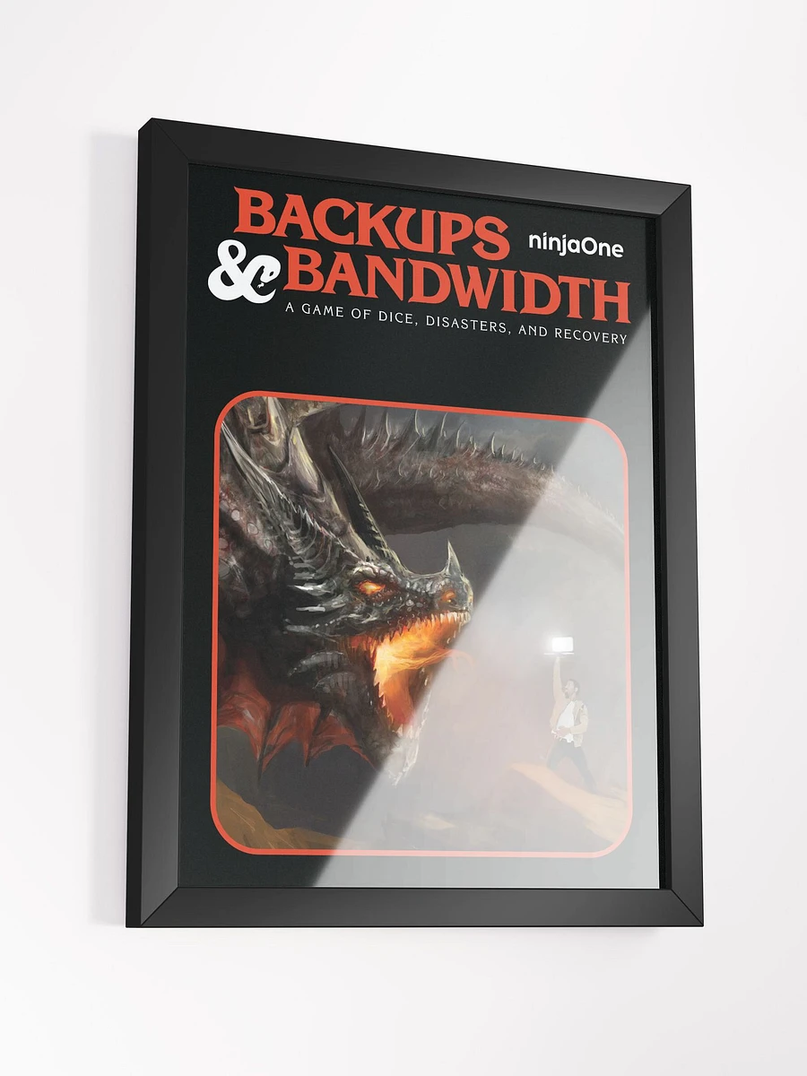 NinjaOne Backups & Bandwidth 2023 - Framed Print product image (3)