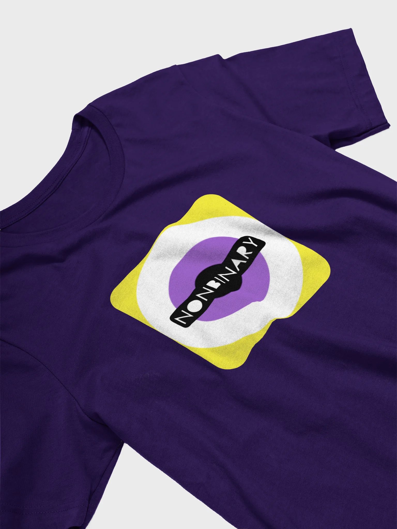 circular nonbinary t-shirt product image (3)