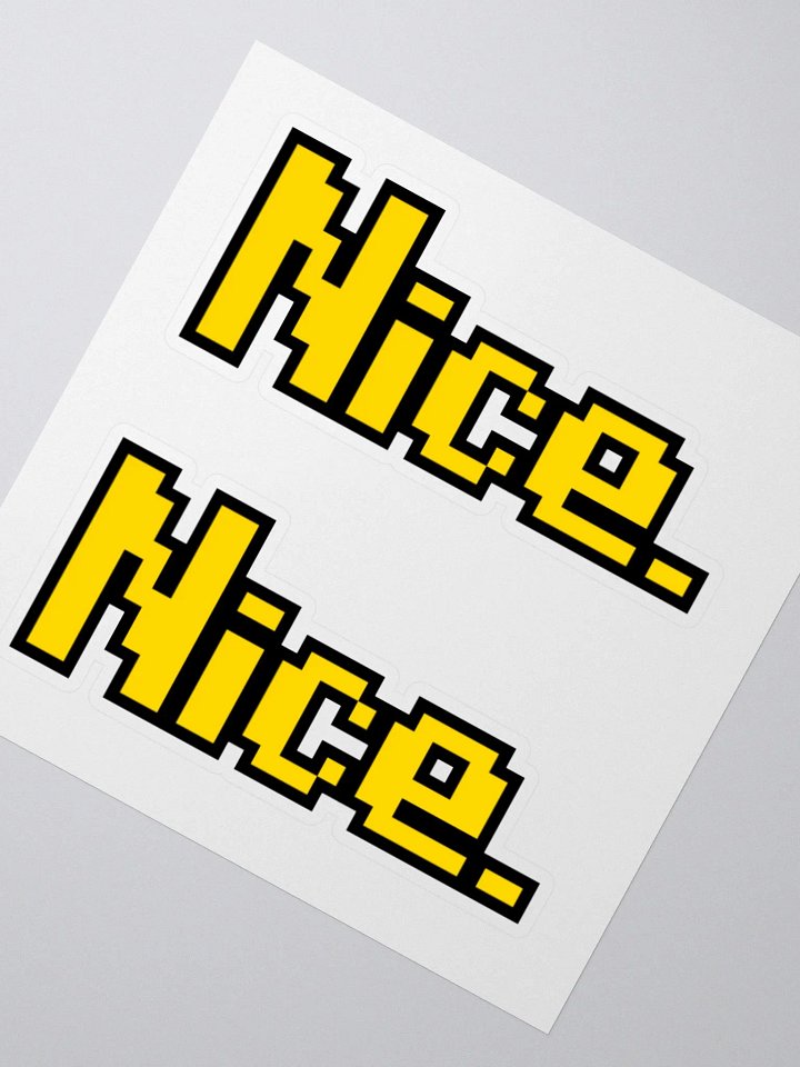Nice. Stickers product image (4)