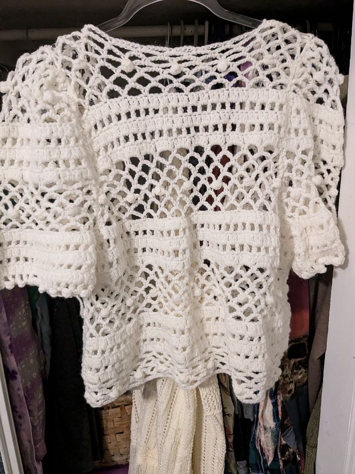 White Short Sleeve Cardigan product image (2)