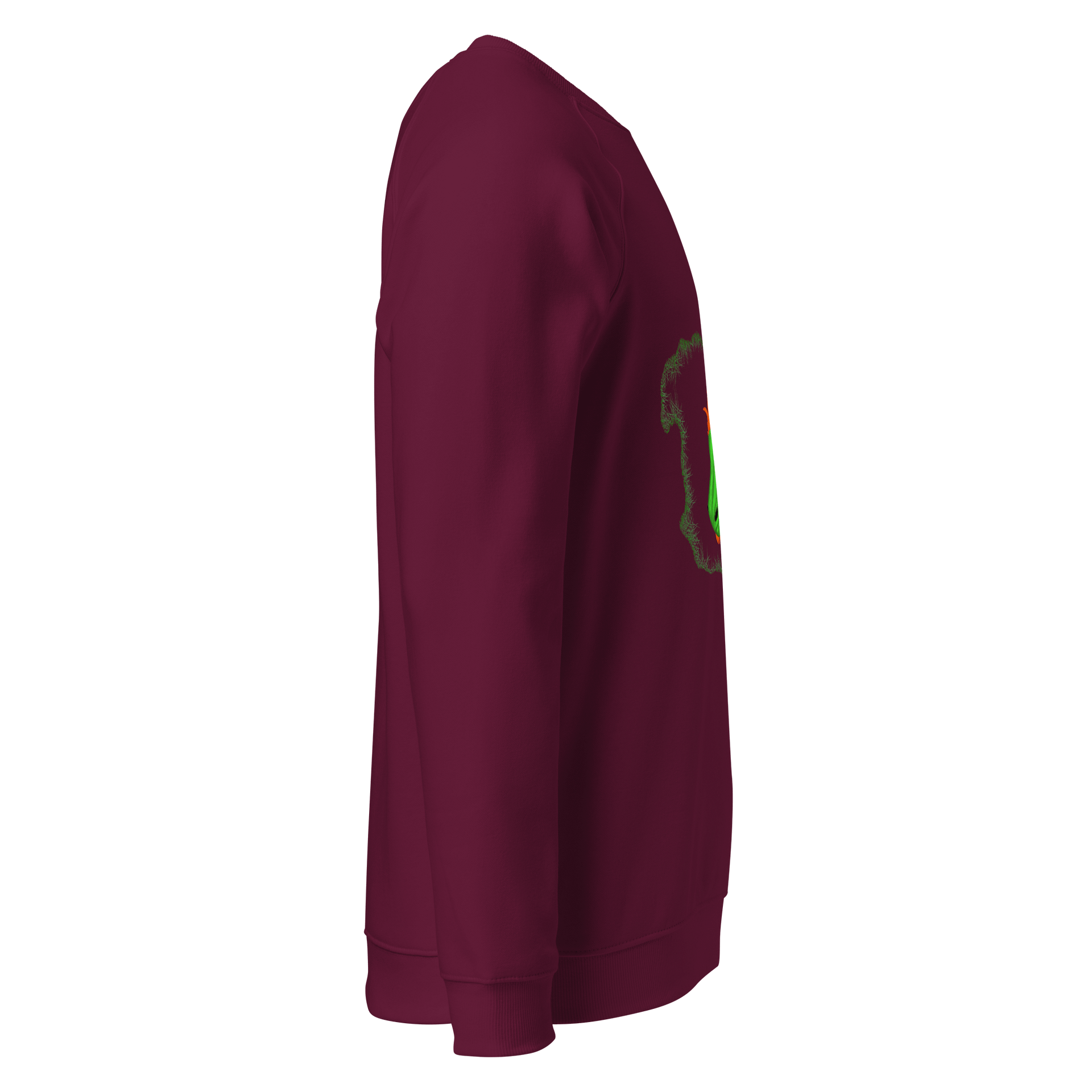 Dragon's Fiery Embrace Organic Sweatshirt product image (4)