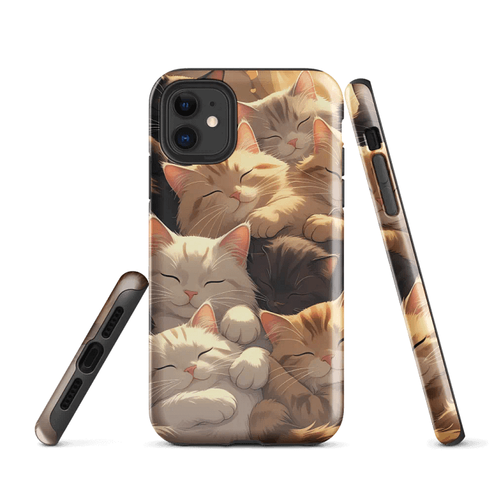 Catnap Crew Tough iPhone® Case product image (1)
